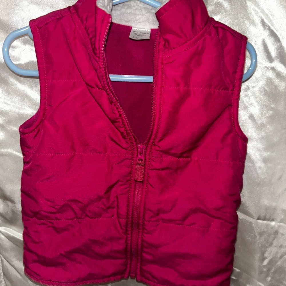 Carter's Fuchsia Puffer Vest